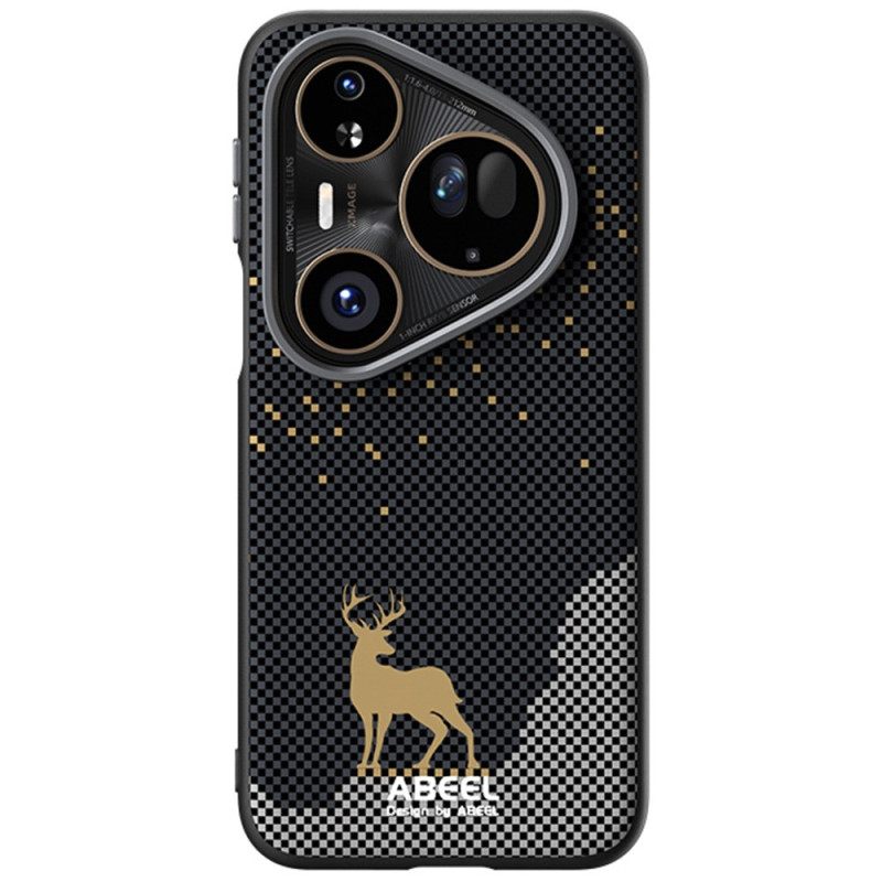 Hoesje Huawei Pura 80 Ultra Magnetisch Hertenpatroon Abeel Bescherming Hoesje