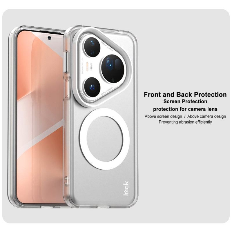 Hoesje Huawei Pura 80 Ultra Magsafe Imak Bescherming Hoesje