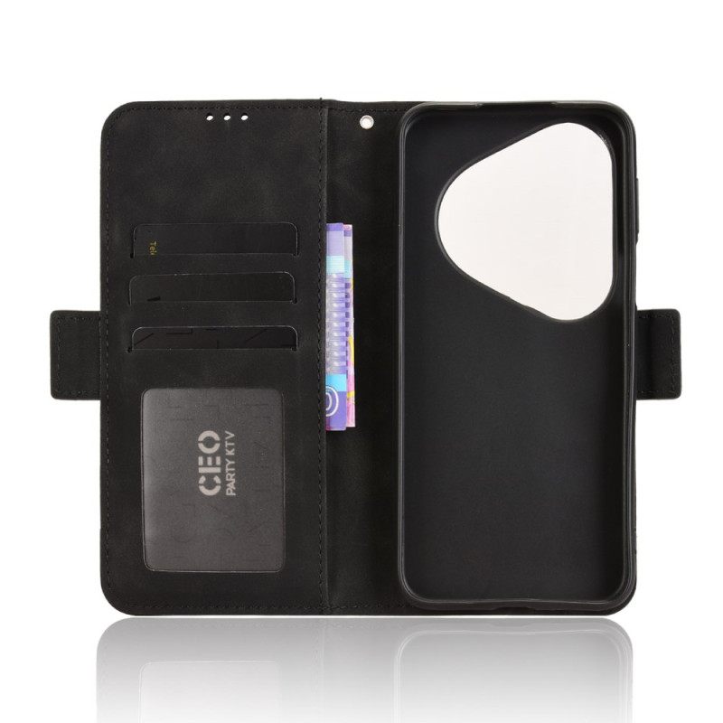 Leren Hoesje Huawei Pura 80 Ultra Kaarthouder Bescherming Hoesje