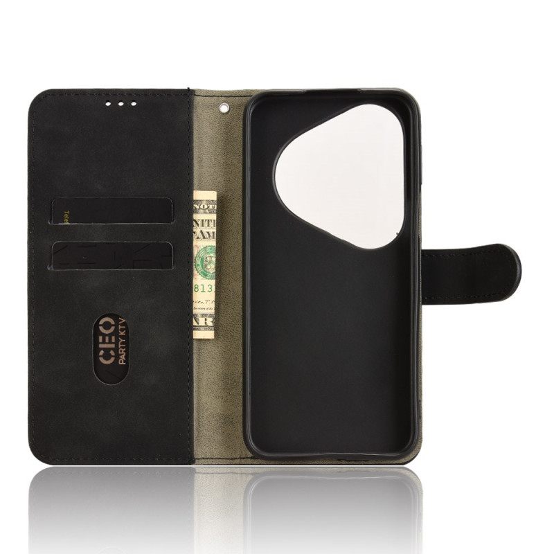 Leren Hoesje Voor Huawei Pura 80 Ultra Suède-effect