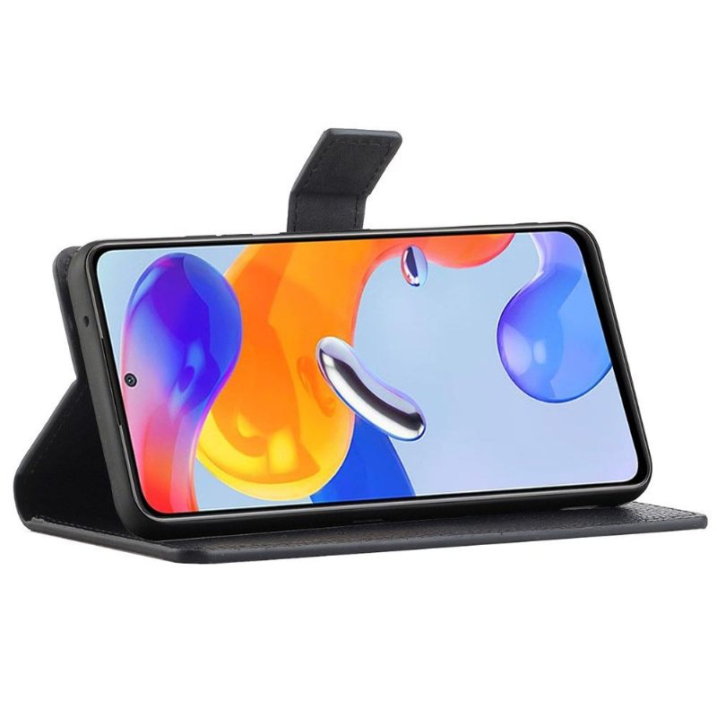 Folio-hoesje voor Xiaomi Redmi Note 11 Pro / 11 Pro 5G Generfd Leereffect