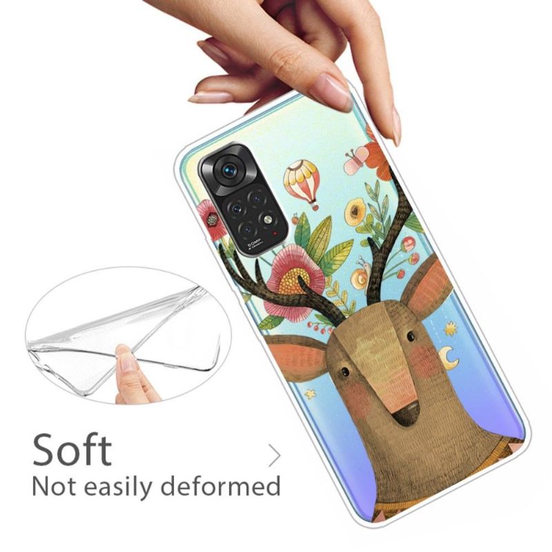 Hoesje voor Xiaomi Redmi Note 11 Pro / 11 Pro 5G Illustratie Hert