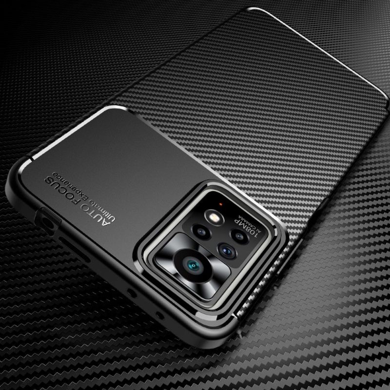 Hoesje voor Xiaomi Redmi Note 11 Pro / 11 Pro 5G Karbon Stijlvolle Siliconen