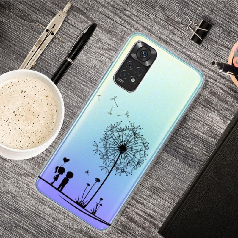 Hoesje voor Xiaomi Redmi Note 11 Pro / 11 Pro 5G Paar En Paardebloemen