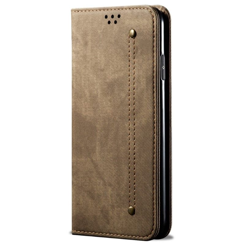 Leren Hoesje voor Xiaomi Redmi Note 11 Pro / 11 Pro 5G Bescherming De Giulia Style Jeans