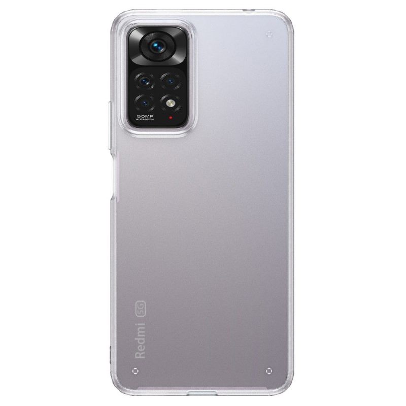 Telefoonhoesje voor Xiaomi Redmi Note 11 Pro / 11 Pro 5G Bescherming Armor Series Semi Clear