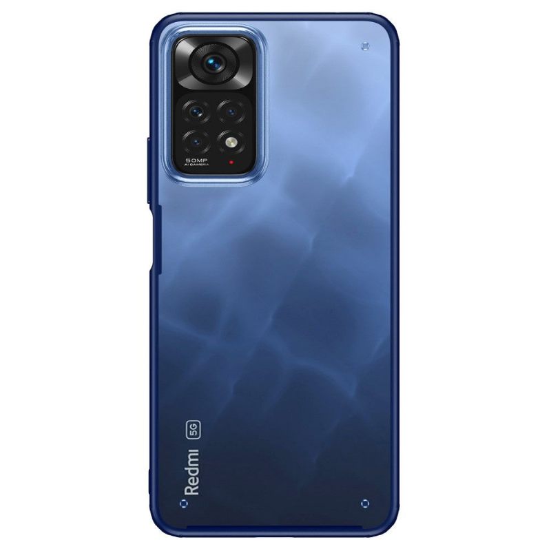 Telefoonhoesje voor Xiaomi Redmi Note 11 Pro / 11 Pro 5G Bescherming Armor Series Semi Clear