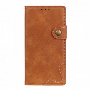 Folio-hoesje voor Moto G60S Artistieke Knoop En Naden