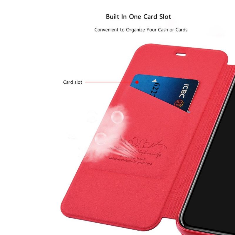 Folio-hoesje voor iPhone 11 Alivo Kunstleer Schorseffect