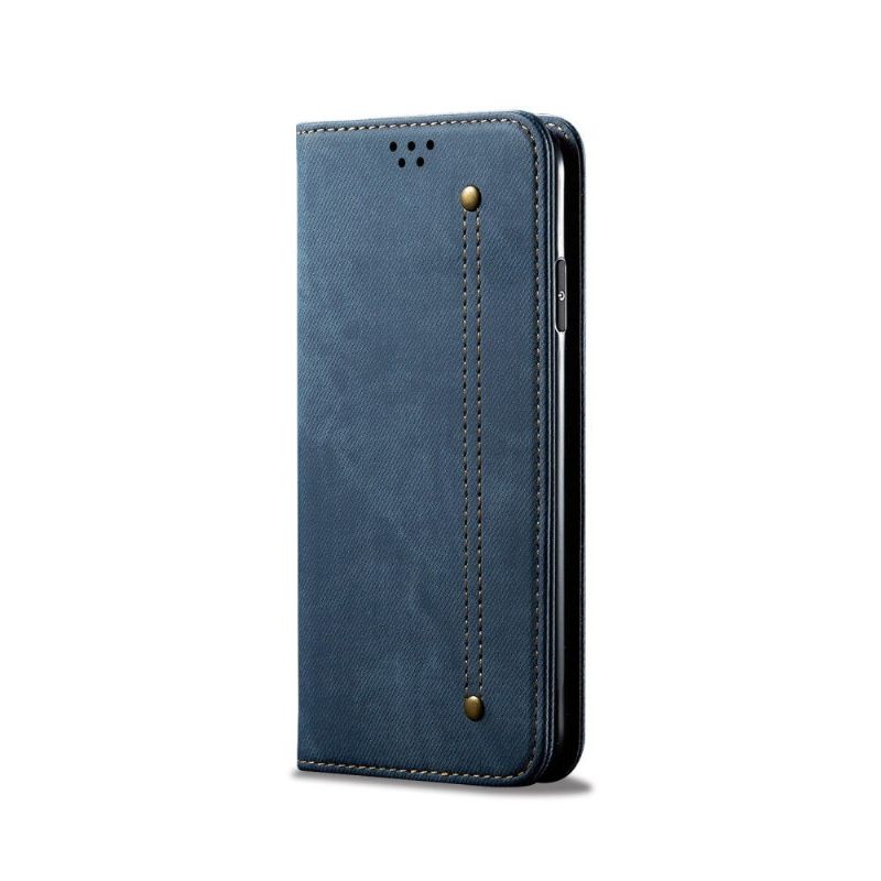 Folio-hoesje voor iPhone 11 Blauwe Jeans Stijl