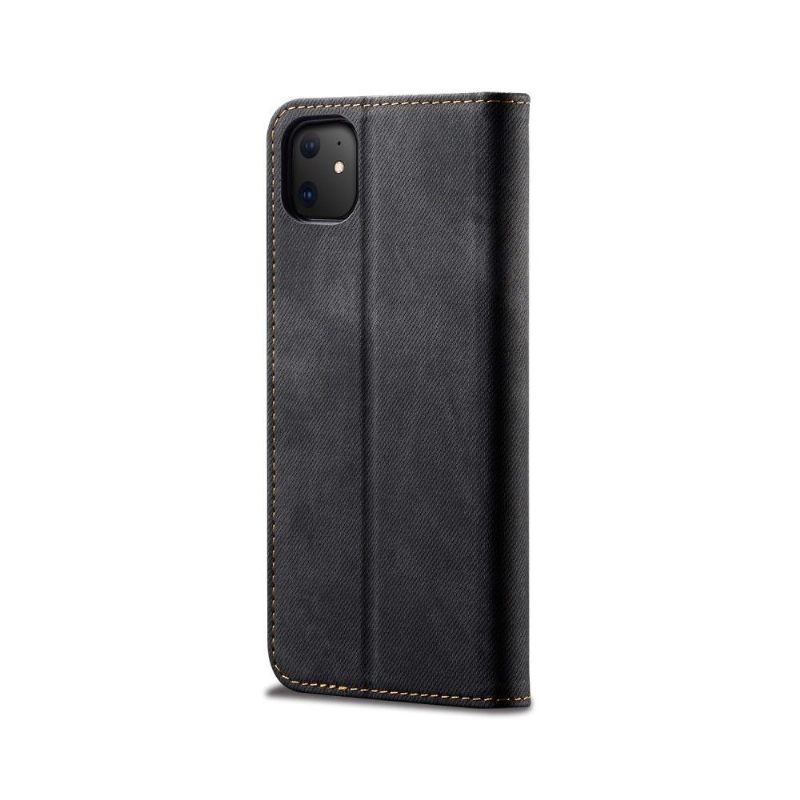 Folio-hoesje voor iPhone 11 Blauwe Jeans Stijl