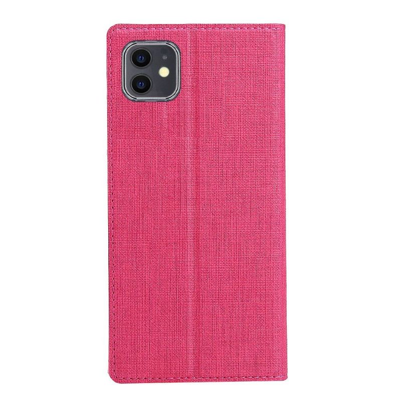 Folio-hoesje voor iPhone 11 Ondersteuningsfunctie Voor Beugels