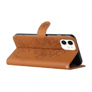 Folio-hoesje voor iPhone 11 Tijgerontwerp