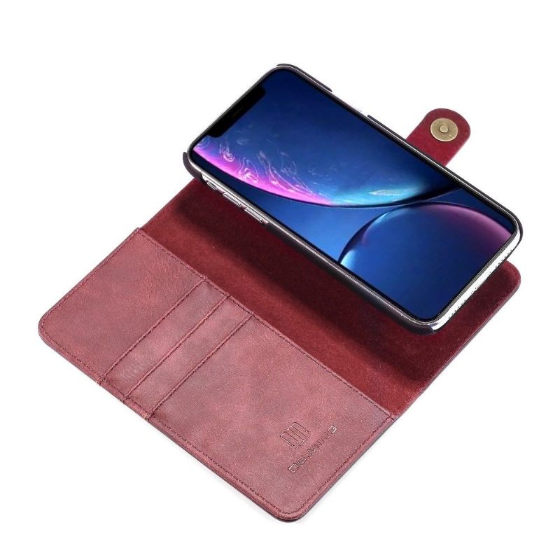 Hoesje Folio-hoesje voor iPhone 11 Bescherming Hoesje 2 in 1 Afneembaar