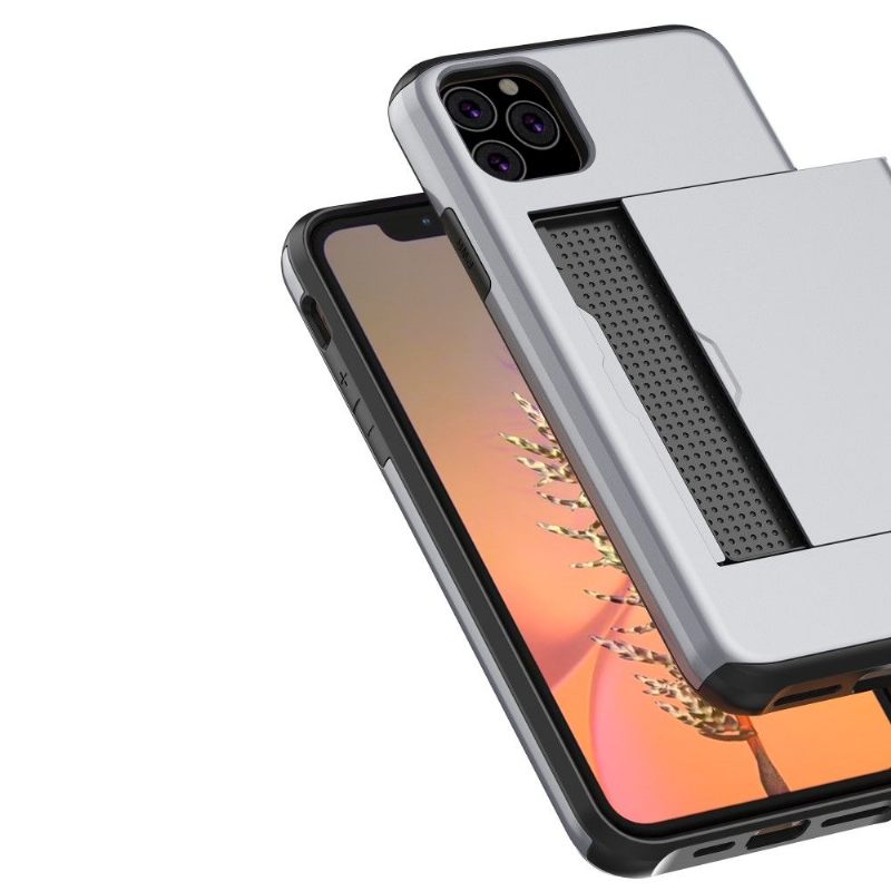 Hoesje voor iPhone 11 Anti-fall Schuifkaarthouder