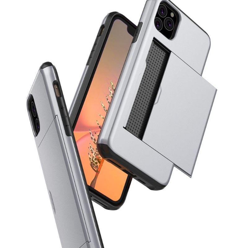 Hoesje voor iPhone 11 Anti-fall Schuifkaarthouder