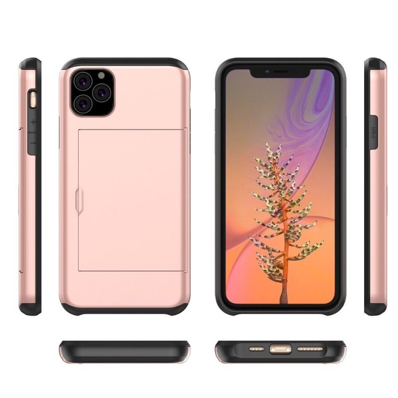 Hoesje voor iPhone 11 Anti-fall Schuifkaarthouder