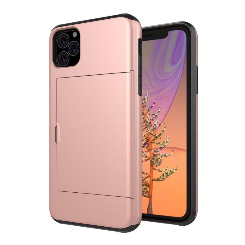 Hoesje voor iPhone 11 Anti-fall Schuifkaarthouder