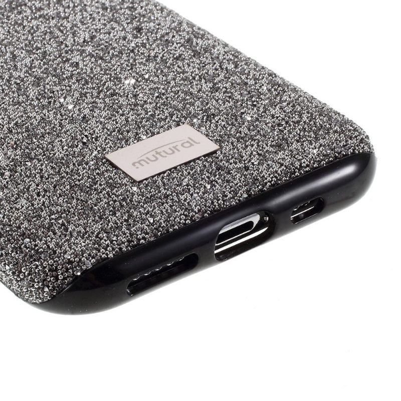 Hoesje voor iPhone 11 Anti-fall Wederzijdse Glitter