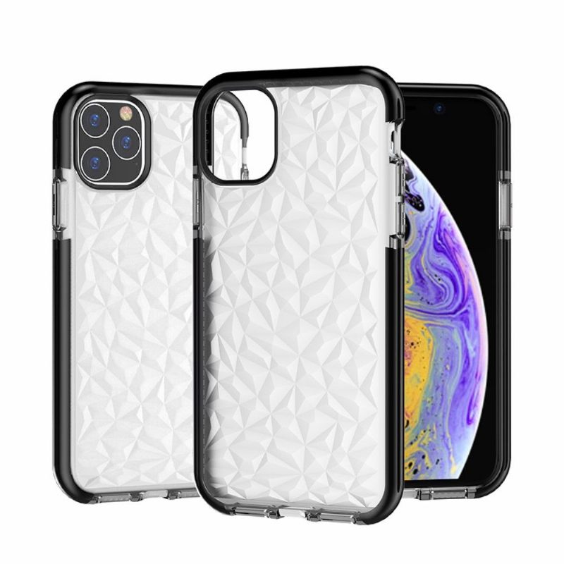 Hoesje voor iPhone 11 Doorzichtige Behuizing Met Diamanteffect