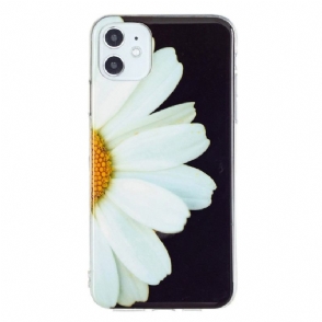Hoesje voor iPhone 11 Fluorescerende Daisy