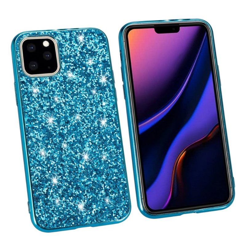 Hoesje voor iPhone 11 Glamoureuze Pailletten