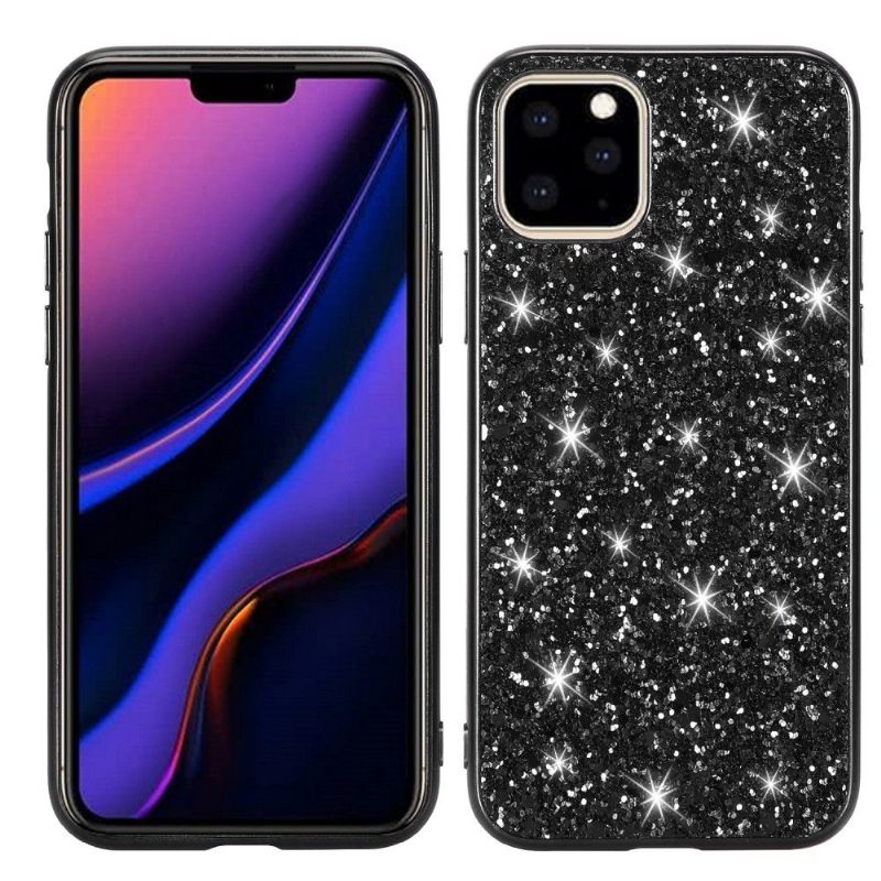 Hoesje voor iPhone 11 Glamoureuze Pailletten