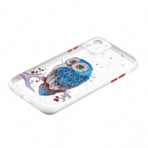 Hoesje voor iPhone 11 Transparante Uil