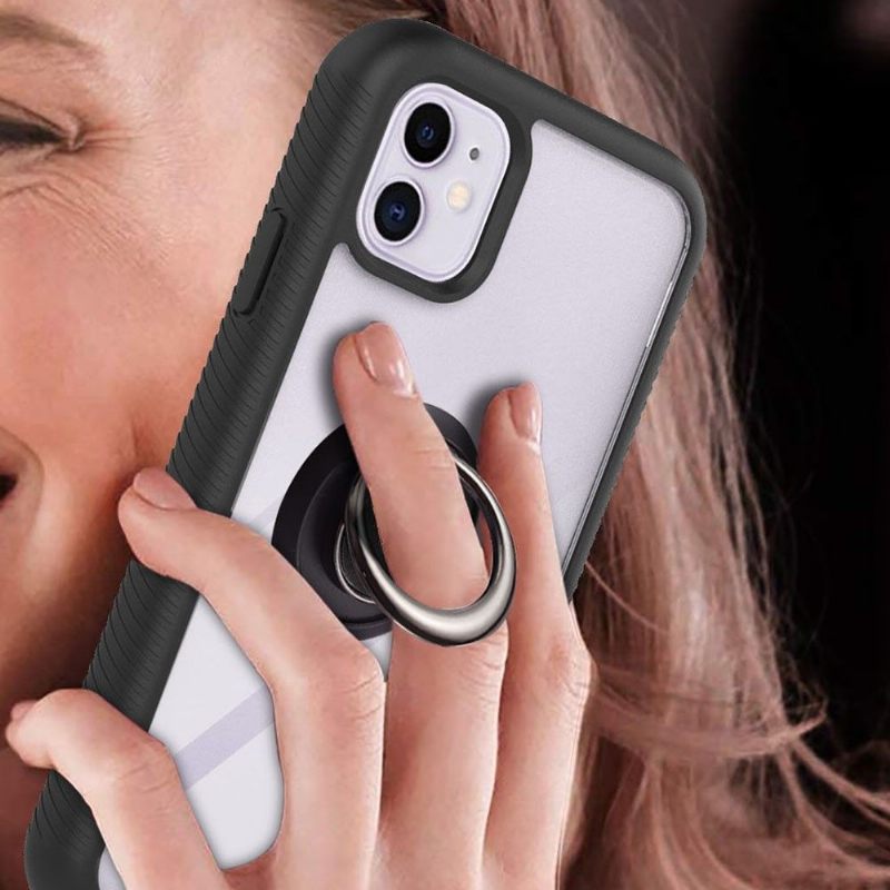 Hoesje voor iPhone 11 Urban-serie Met Ring