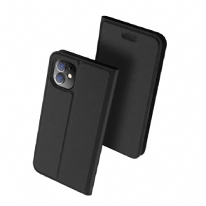 Leren Hoesje voor iPhone 11 Zakelijk Satijneffect