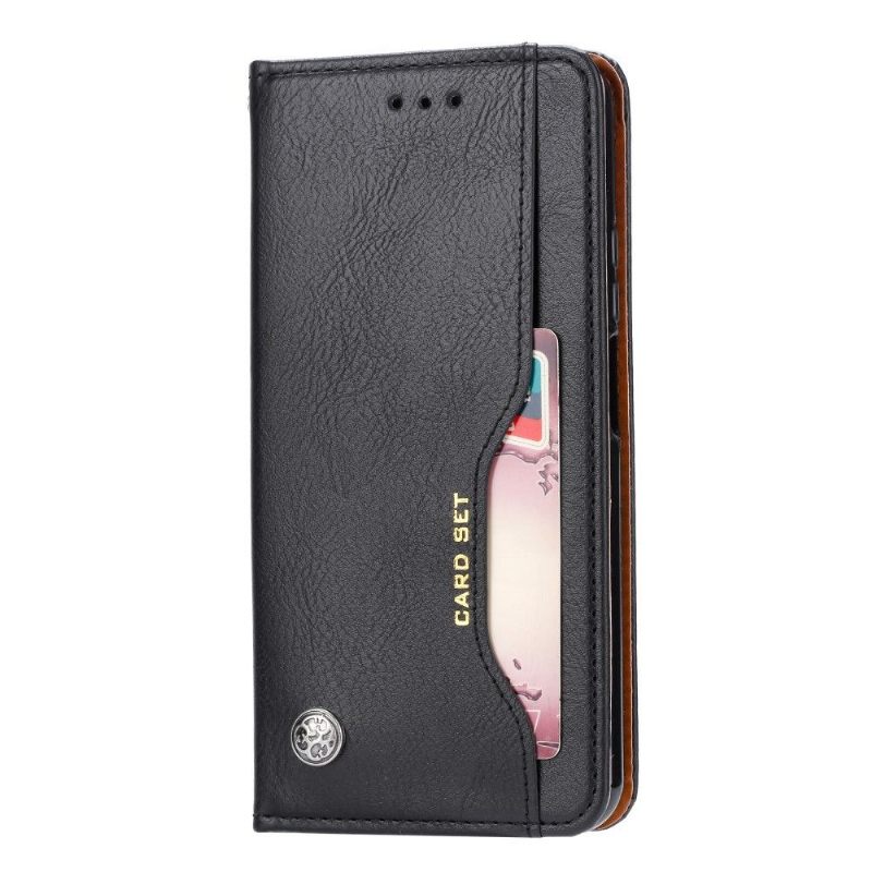Folio-hoesje voor Honor 20 Leren Effect Stand Case