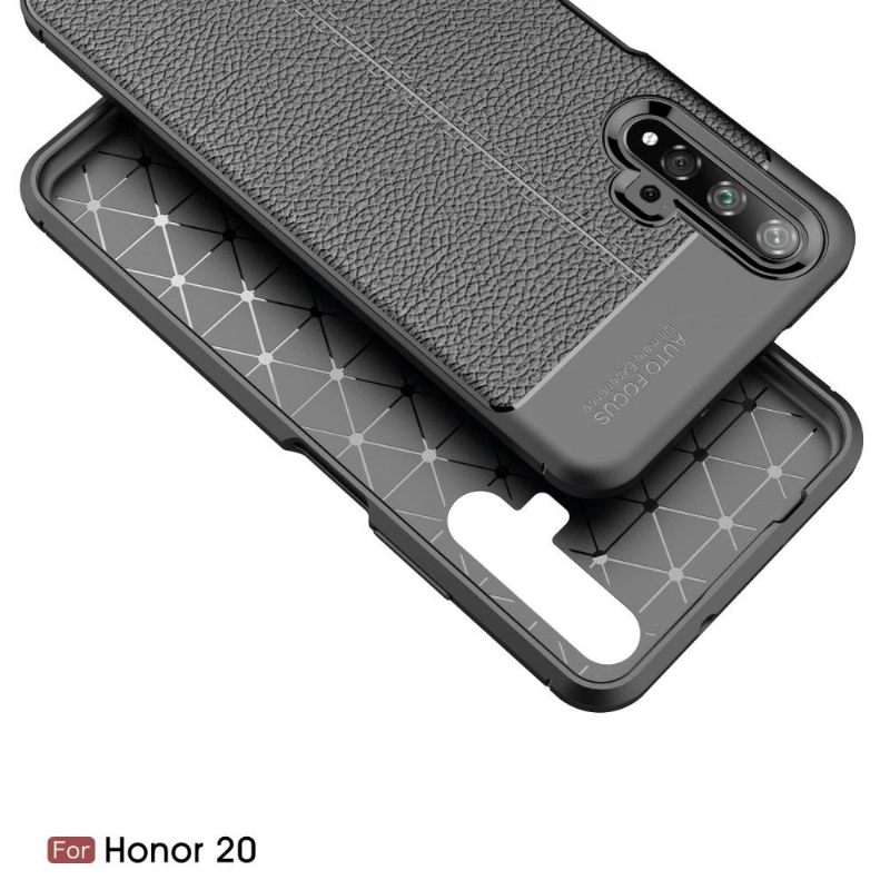 Hoesje voor Honor 20 Anti-fall Afwerkingsgel Van Kunstleer