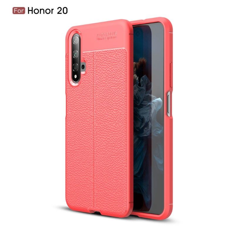 Hoesje voor Honor 20 Anti-fall Afwerkingsgel Van Kunstleer