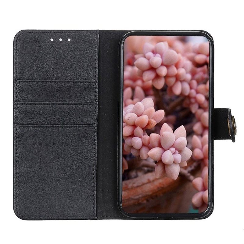 Folio-hoesje voor Vivo V23 5G Khazneh Imitatie Leer
