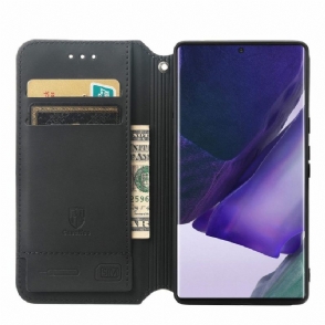 Flip Case voor Samsung Galaxy S22 Ultra 5G Iriserende Wolk