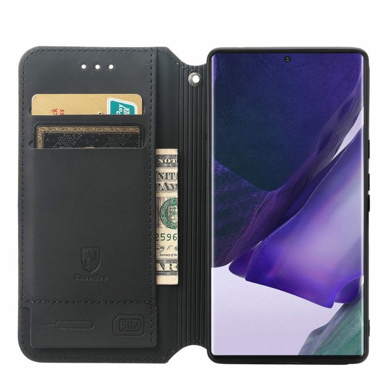 Flip Case voor Samsung Galaxy S22 Ultra 5G Iriserende Wolk