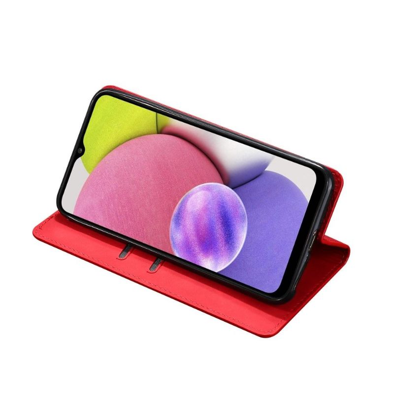 Folio-hoesje voor Samsung Galaxy S22 Ultra 5G Leah Premium