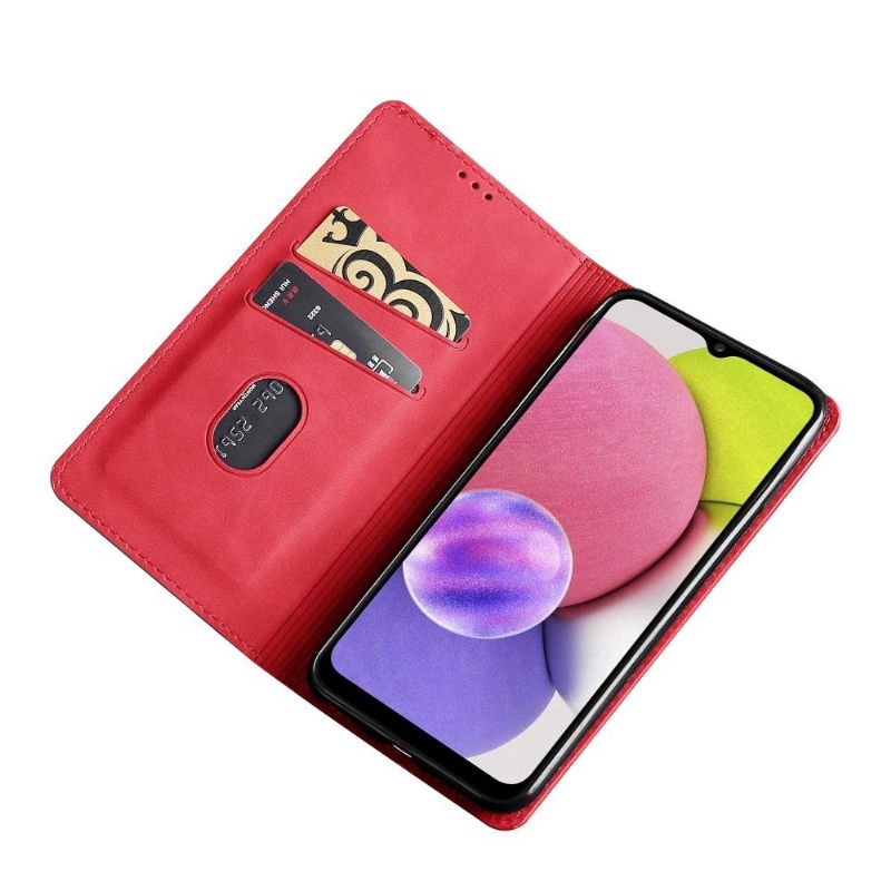 Folio-hoesje voor Samsung Galaxy S22 Ultra 5G Leah Premium