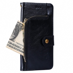 Folio-hoesje voor Samsung Galaxy S22 Ultra 5G Portemonnee Van Imitatieleer