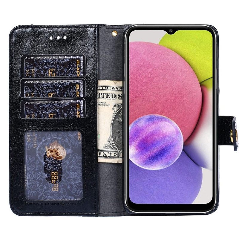Folio-hoesje voor Samsung Galaxy S22 Ultra 5G Portemonnee Van Imitatieleer