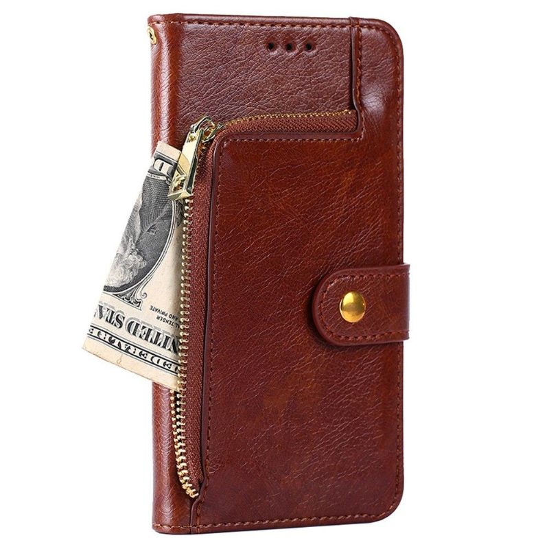 Folio-hoesje voor Samsung Galaxy S22 Ultra 5G Portemonnee Van Imitatieleer