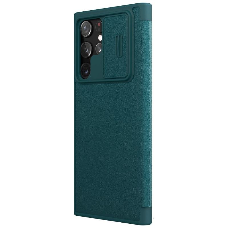 Folio-hoesje voor Samsung Galaxy S22 Ultra 5G Qin Pro-serie Flip