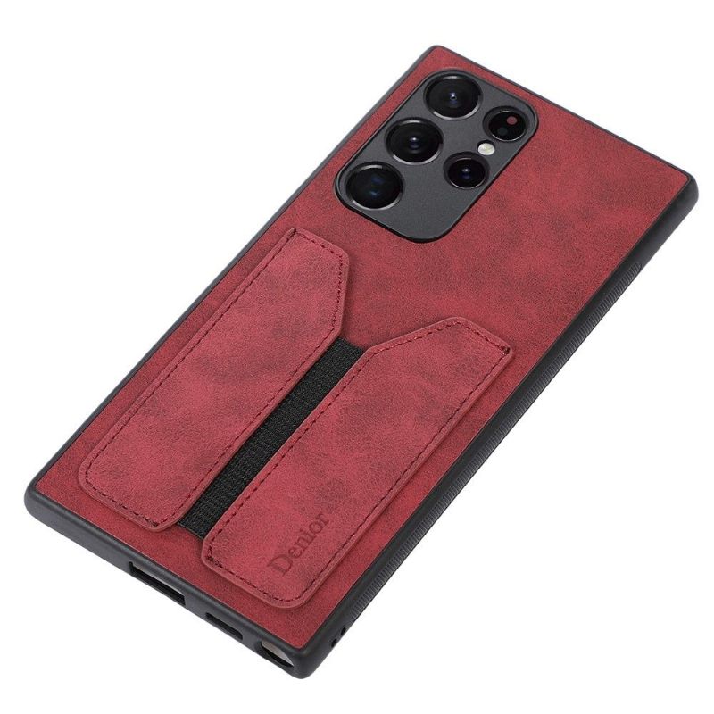 Hoesje voor Samsung Galaxy S22 Ultra 5G Denior-kaartserie