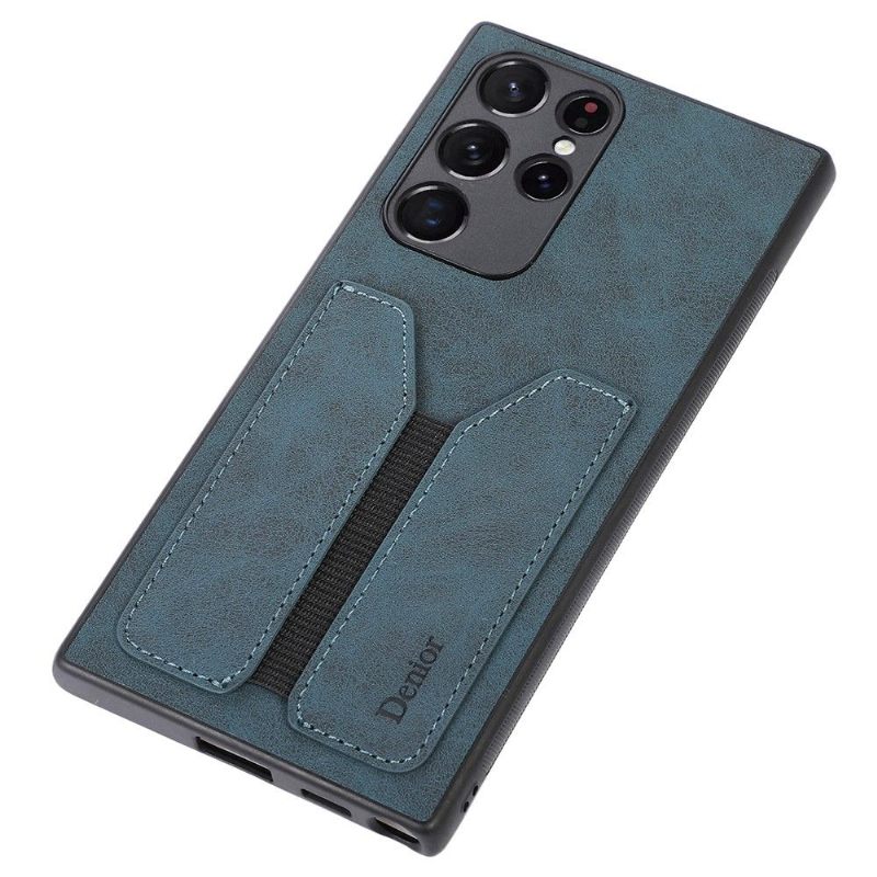 Hoesje voor Samsung Galaxy S22 Ultra 5G Denior-kaartserie