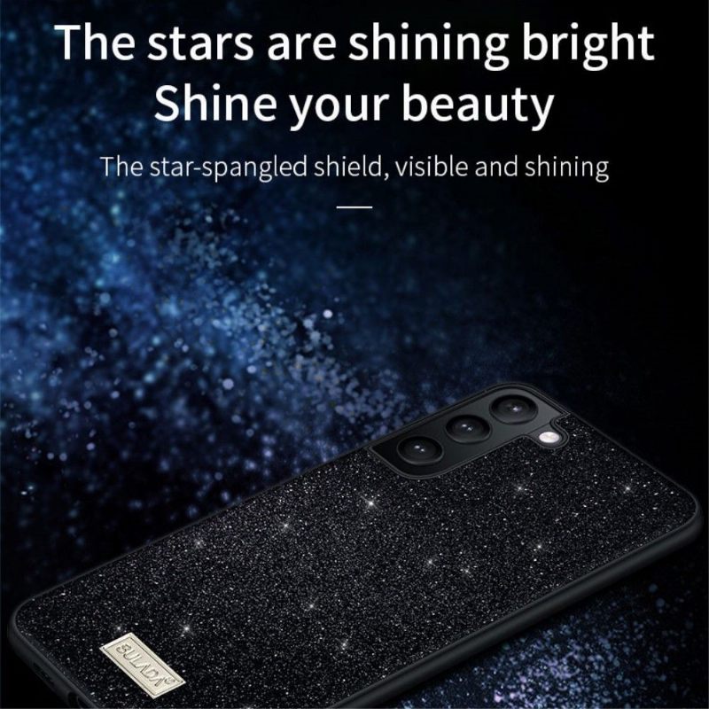 Hoesje voor Samsung Galaxy S22 Ultra 5G Glitter Sulada