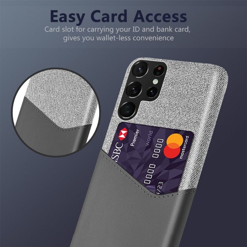 Hoesje voor Samsung Galaxy S22 Ultra 5G Olympus Bi-materiaal