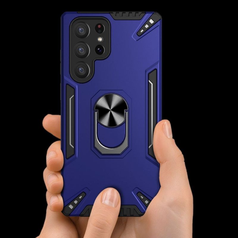 Hoesje voor Samsung Galaxy S22 Ultra 5G Ringsport