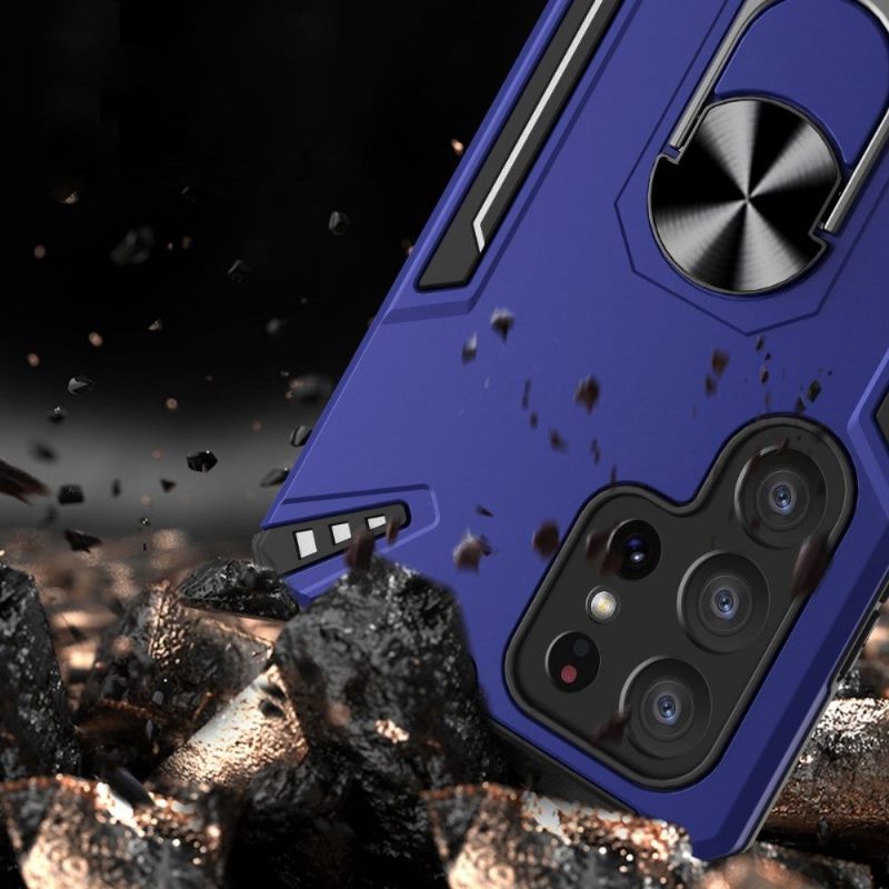 Hoesje voor Samsung Galaxy S22 Ultra 5G Ringsport