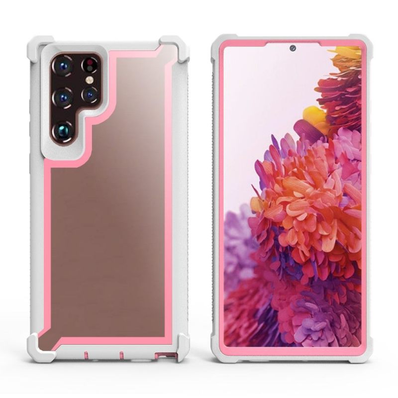 Telefoonhoesje voor Samsung Galaxy S22 Ultra 5G Bumperstijl Schokbestendig