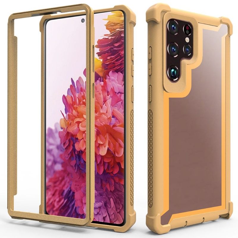 Telefoonhoesje voor Samsung Galaxy S22 Ultra 5G Bumperstijl Schokbestendig